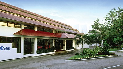 An image of the Amkor Technology Philippines P1 factory