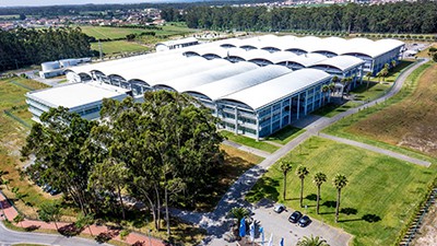An image of the Amkor Technology Portugal factory