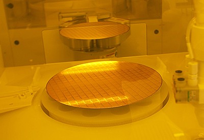 Silicon wafers and microchips with automation system