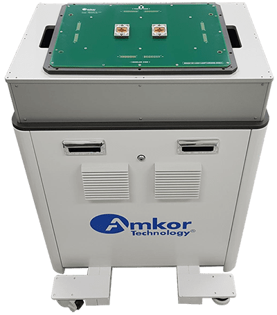 AMT4000 Tester with Amkor logo