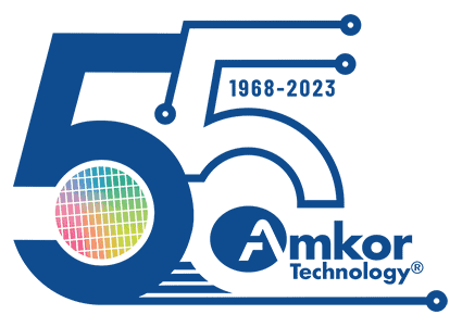 Amkor 55th Anniversary logo