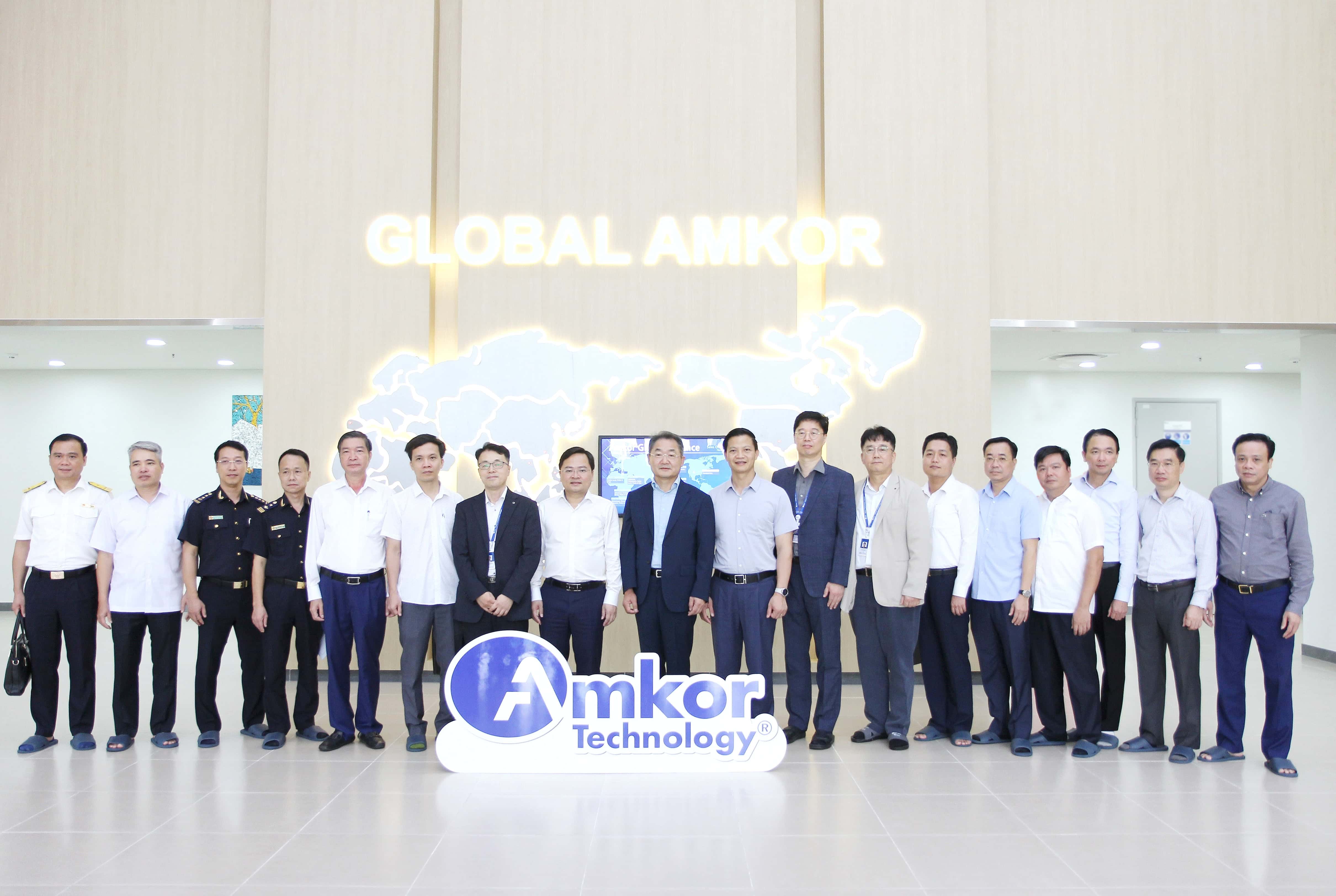 Amkor Vietnam 北宁省领导层参访